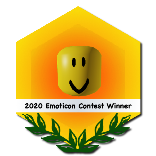 Emoticon Contest Winner Badge